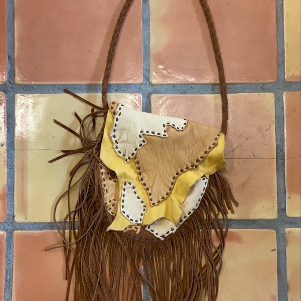 Handmade Fringe Bag
